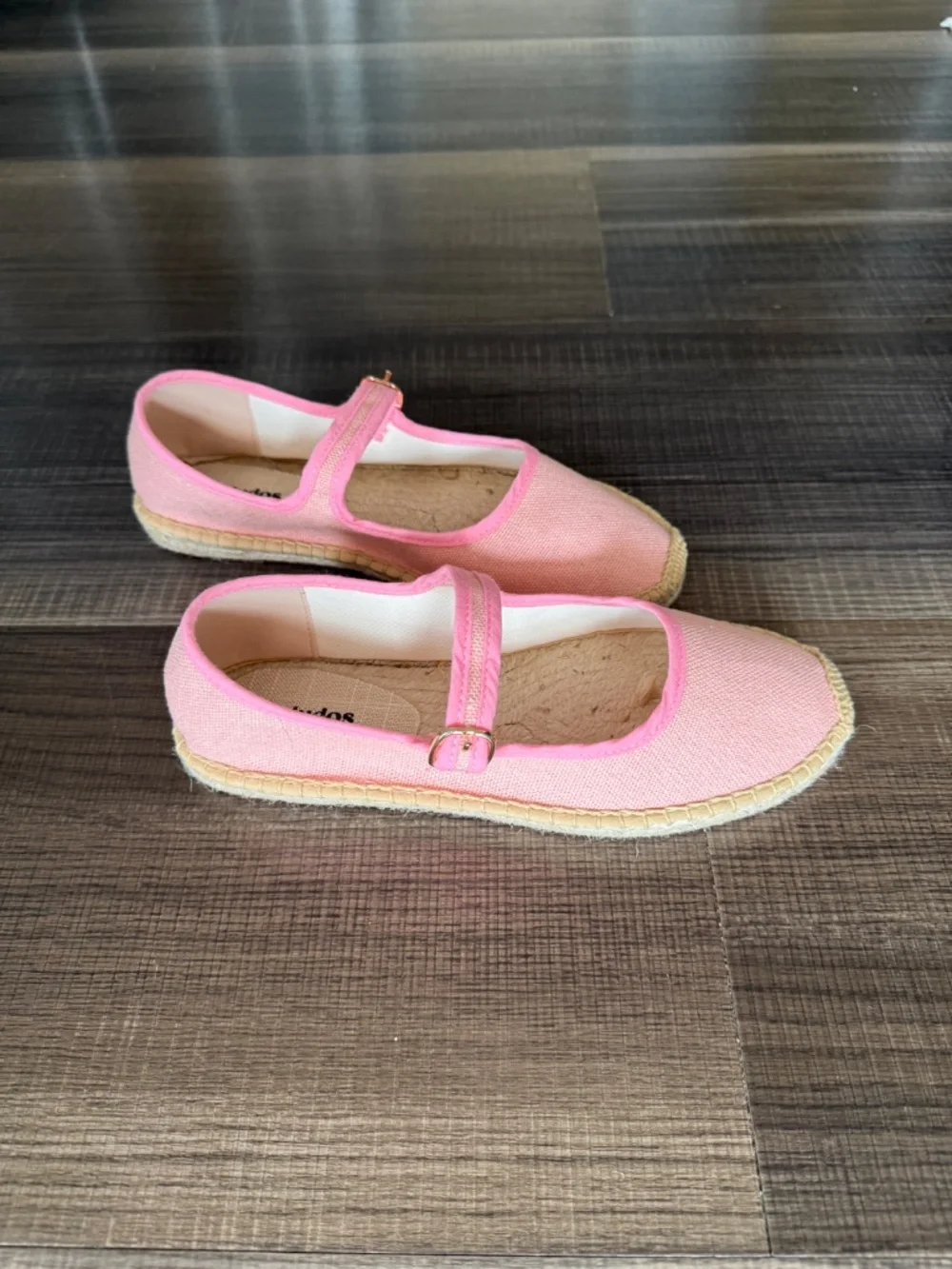 SOLUDOS - NWT - Mary Jane Espadrille | Organic Cotton | Dusty Rose Pink 7 - 7.5